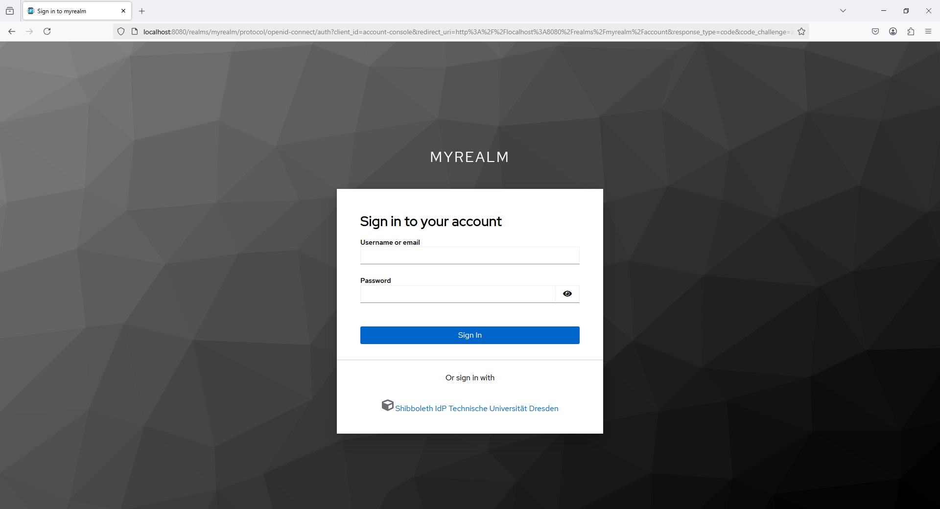 Keycloak Authentifizierung 01