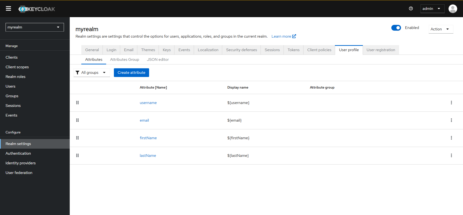 User Profile